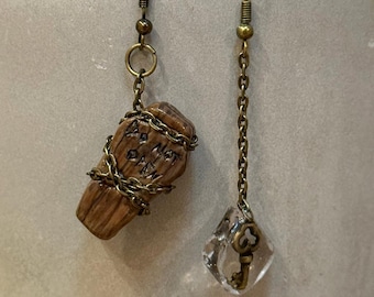 The Magnus Archives Inspired Handmade The Buried Earrings - TMA Fears