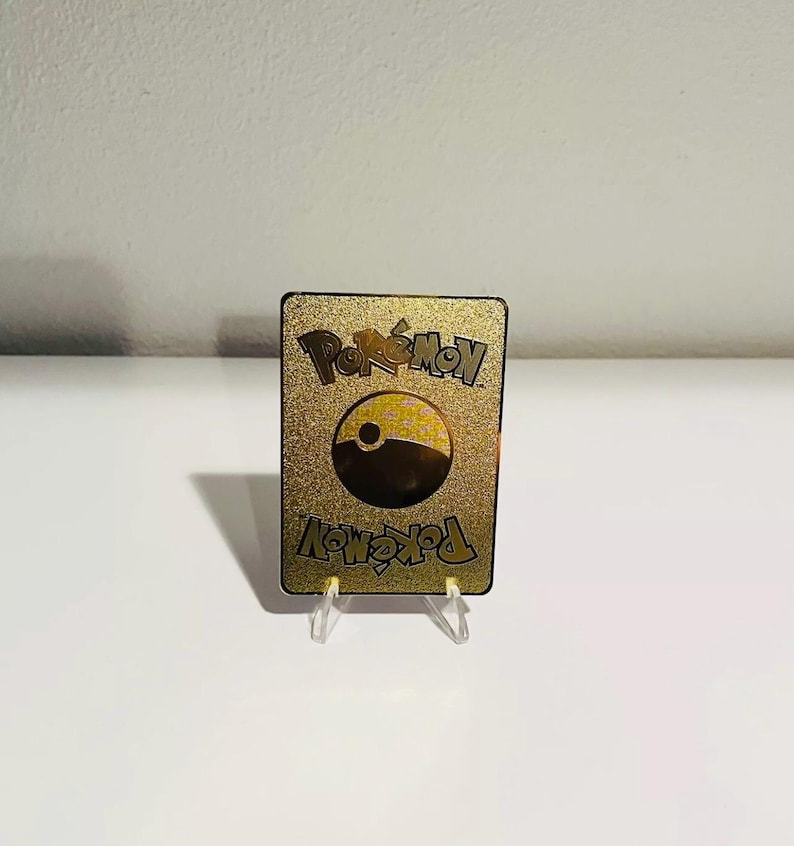 Arceus VMAX Gold Metal Custom Fan Card - Etsy