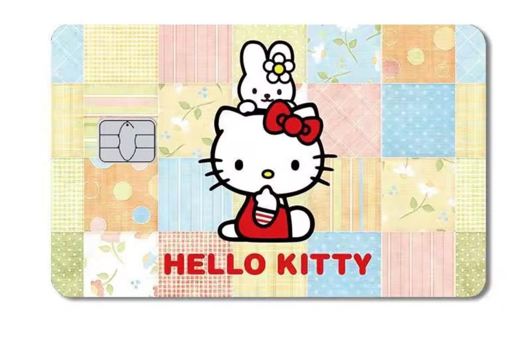 Hello Kitty Credit Debit Card Skin Decal Sticker Vinly Small Chip - Etsy