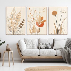 Discover Unique Beauty: Exquisite Floral Abstract Wall Art for Contemporary Home and Office Decor