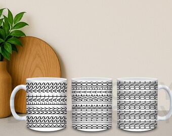 Ontwerpen met verborgen scheldwoorden voor mok wraps set van 12 | Sublimatie | Mokontwerp | png