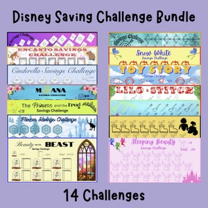 Savings Challenge Printable/Bundle/Savings Challenge/savings tracker/savings challenge/Vacation/Budget/Budget Binder/Monthly Budget