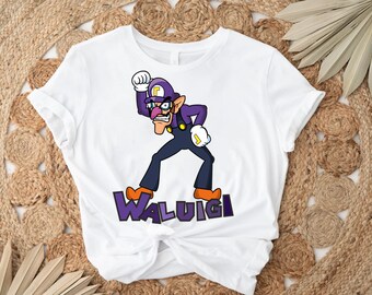 Waluigi Shirt, Super Mario Waluigi Shirt, Super Mario Bros, Waluigi Shirt, Waluigi, Waluigi High Quality Shirt, Waluigi Tee, Waluigi Tshirt,