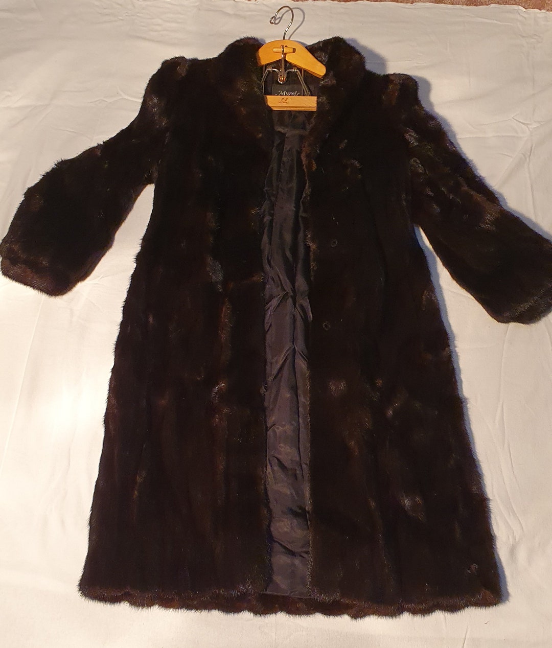 Marlene Mink Fur Coat by Mysels Furs Chicago Etsy