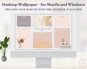 2023 Desktop Organizer Wallpaper, Digital Calendar