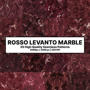 Rosso Levanto Marble Pattern, Marble Stone Digital Paper - Fine Art Digital Paper - Stone Texture Background, red marble