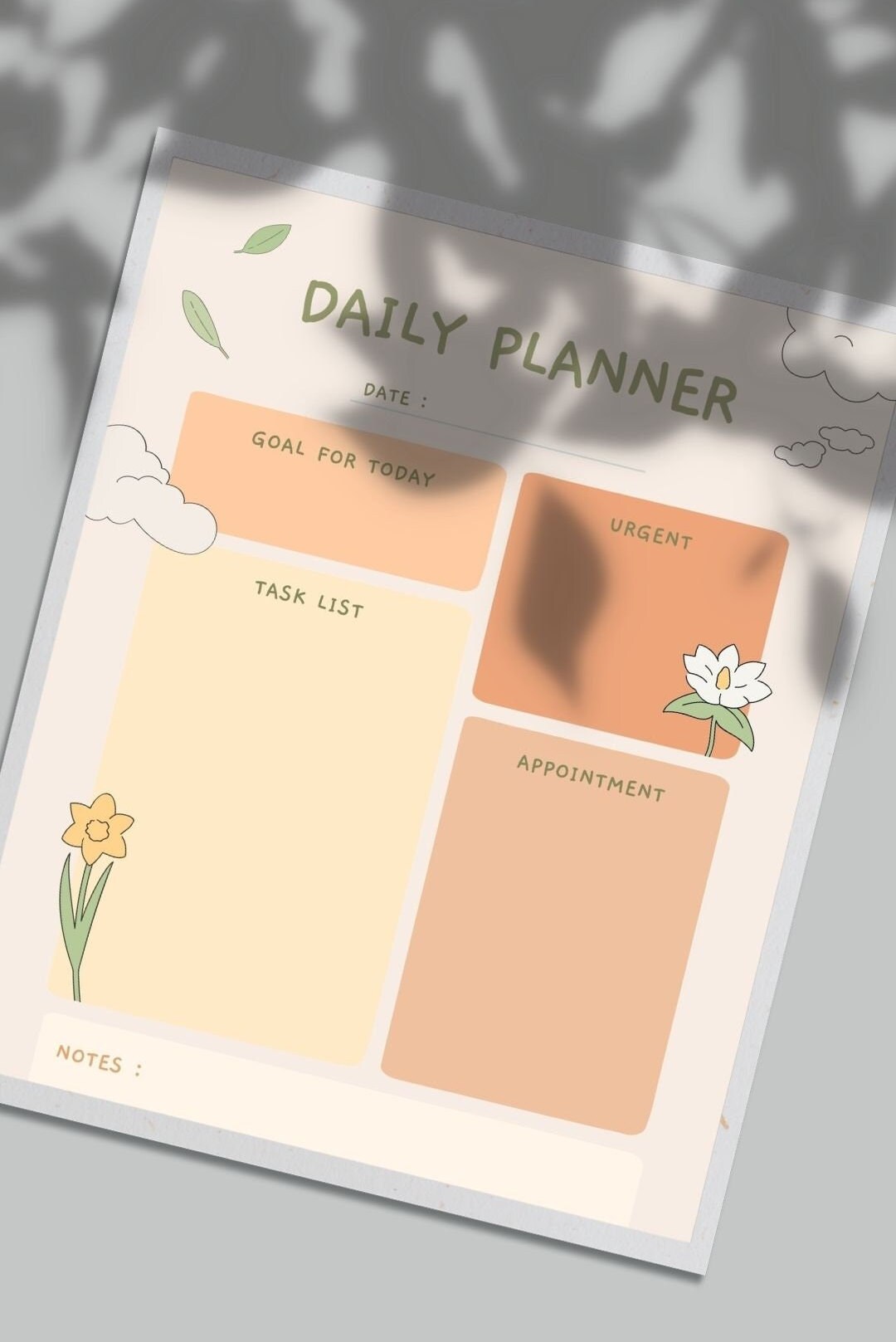 Cute Routine Design Daily Routine Planner | Digital Planner 2024 Goodnotes | Printable Cute ...