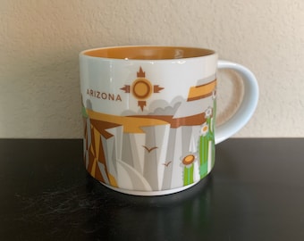 Starbucks ARIZONA You Are Here Series Coffee Tea Coco Latte Mug