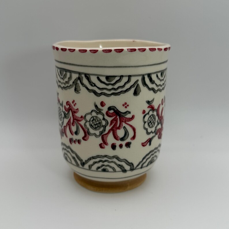 ANTROPOLOGIA Reese Color Pink Mug 12 oz. - Używany zdjęcie 4