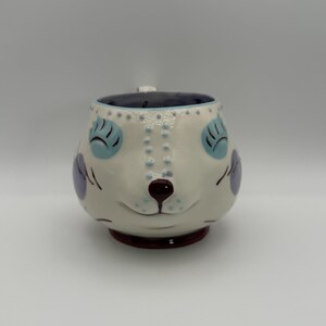 ANTHROPOLOGIE Rabbit Her Easter 3D Ceramic Mug 14 oz. - Preowned image 2
