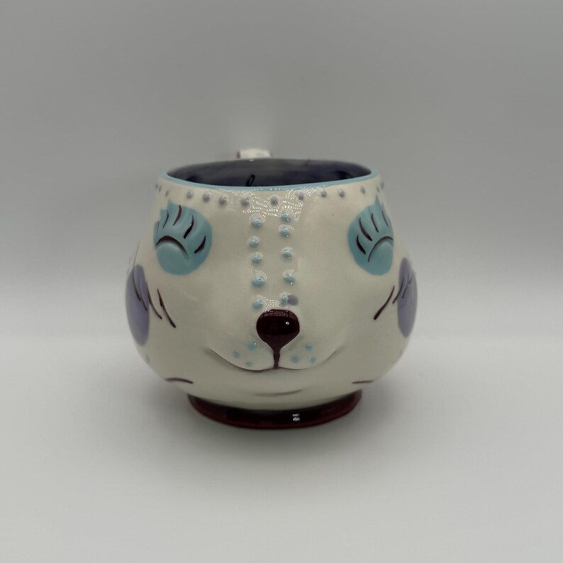 ANTHROPOLOGIE Rabbit Her Easter 3D Ceramic Mug 14 oz. - Preowned image 2