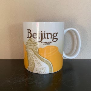 STARBUCKS &quot;Global Icon&quot; Collector Series Mug BEIJING CHINA 16 oz.- Preowned