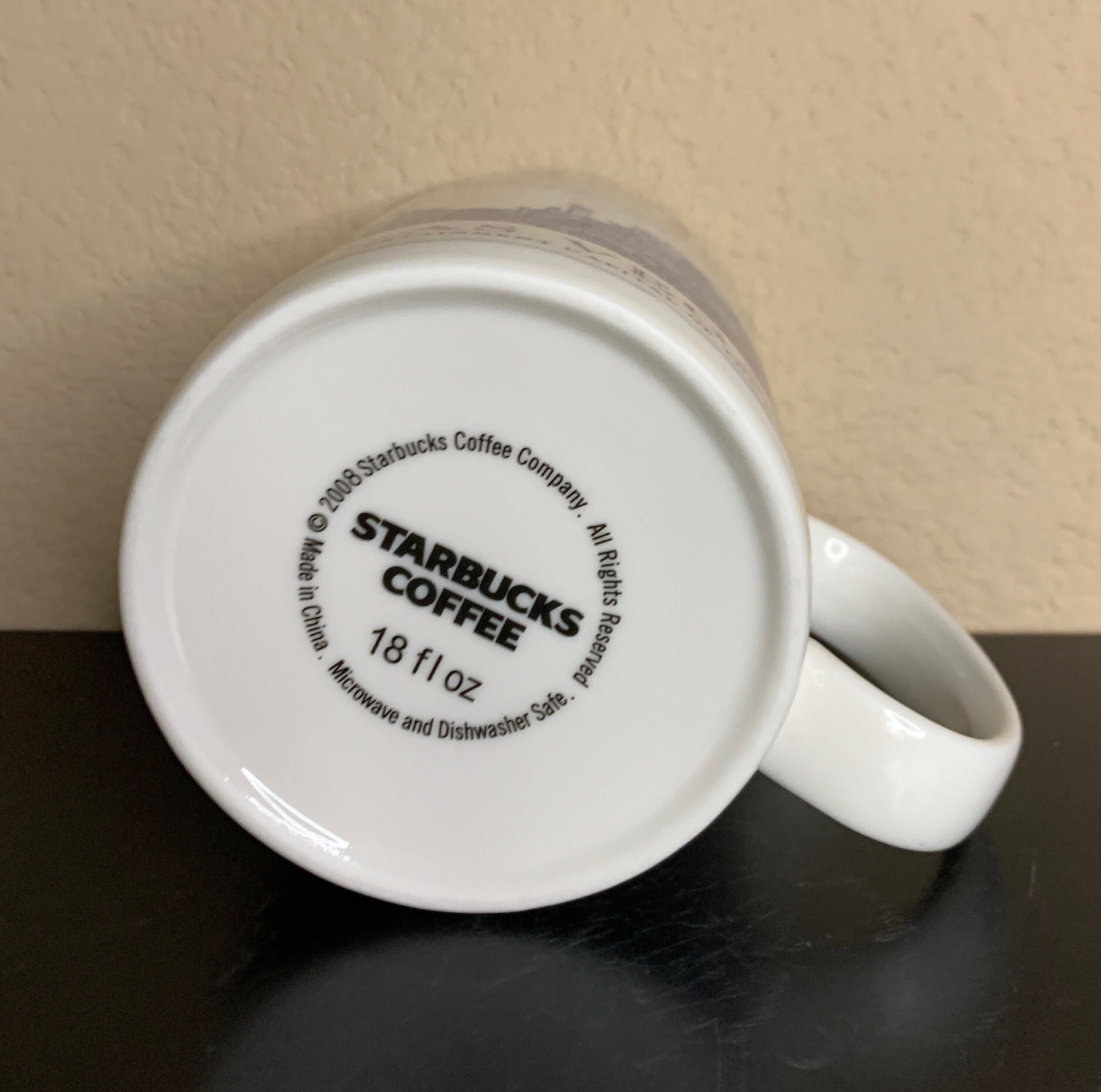 STARBUCKS ARCHITECTURAL SERIES Las Vegas Entertainment Capital of the World  Ceramic Coffee Mug / Tea Cup 18 Oz - Preowned - Etsy