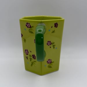 ANTHROPOLOGIE Pia I love You Color Green Mug 10 oz. - Preowned image 2