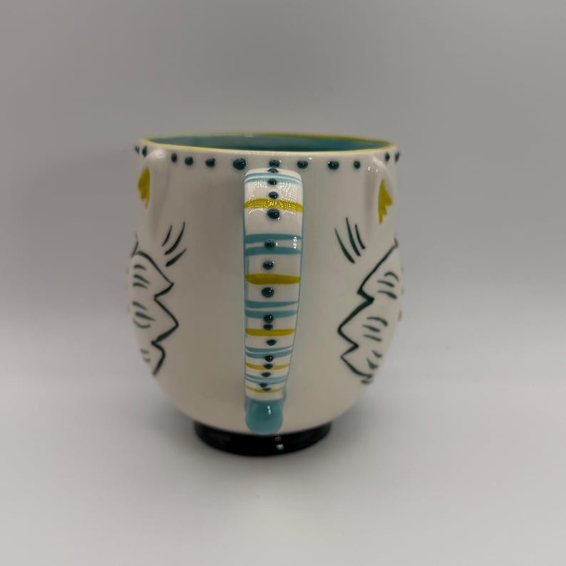 ANTHROPOLOGIE Rabbit His Easter 3D Mug 14 oz. - Preowned image 4