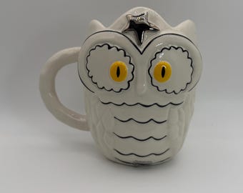 ANTHROPOLOGIE Francesca Kaye Handpainted Halloween Magic Mug 14 oz. - Preowned