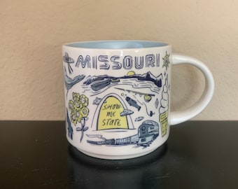 STARBUCKS Retired "Been There Series" Across the Globe Collection MISSOURI Mug  - Preowned