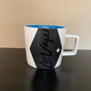 STARBUCKS Las Vegas Matte Finish Coffee Mug / Tea Cup - Preowned