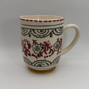 ANTROPOLOGIA Reese Color Pink Mug 12 oz. - Używany zdjęcie 1
