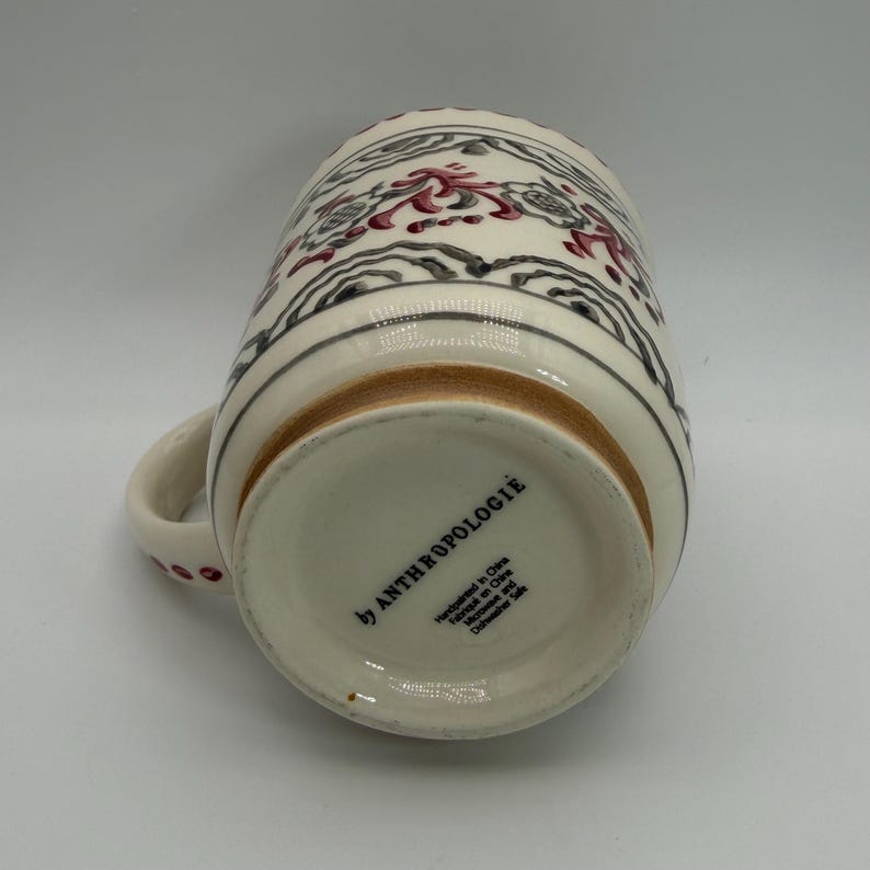 ANTROPOLOGIA Reese Color Pink Mug 12 oz. - Używany zdjęcie 6