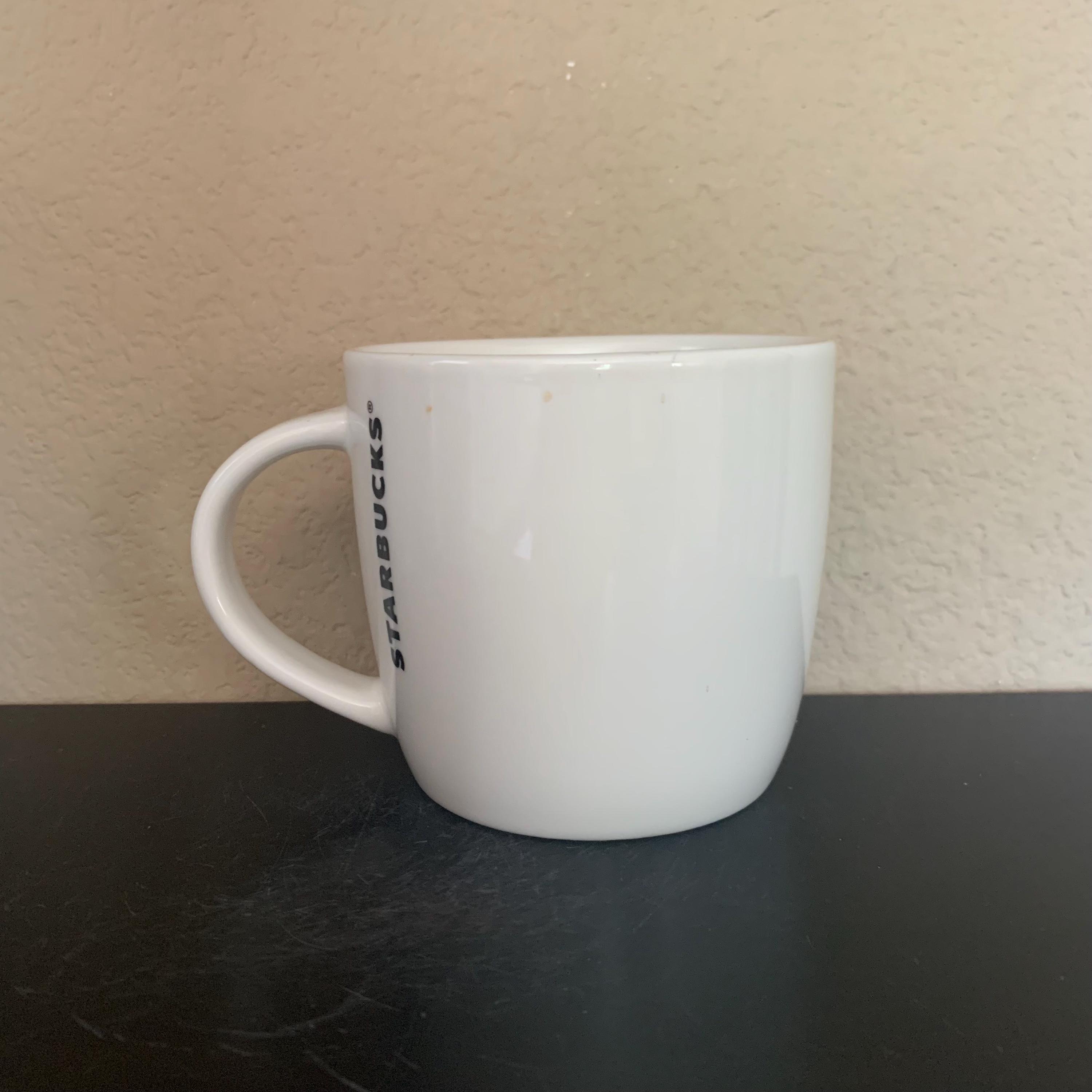 スターバックス　ティーカップ　ペアルックス白コーヒー色 旧ロゴ スターバックス デミタスカップ & ソーサー コーヒー スタバ
