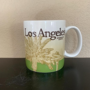 STARBUCKS &quot;Global Icon&quot; Collection-serie LOS ANGELES koffiemok / theekop 16 oz - Tweedehands