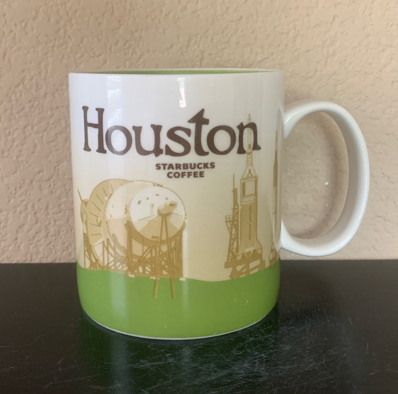 STARBUCKS "global Icon" Collection Series HOUSTON Coffee Mug / Tea Cup 16 Oz  - Preowned - Etsy