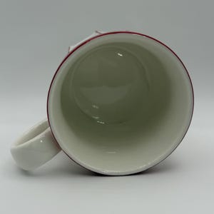 ANTHROPOLOGIE Bouldevard Latte vinfärgad mugg 450 ml - Begagnad bild 5