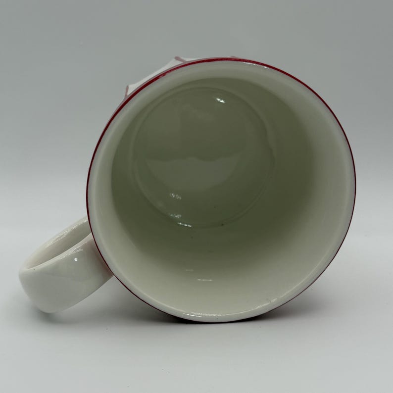 ANTHROPOLOGIE Bouldevard Latte vinfärgad mugg 450 ml - Begagnad bild 5