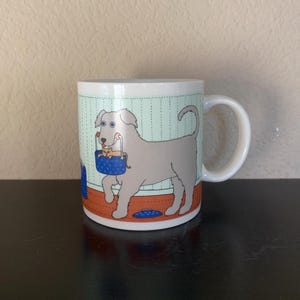 TAYLOR & NG Vintage 1981 Doggie Do Good Made in Japan Coffee Mug / Tea Cup 10 oz. - Preowned