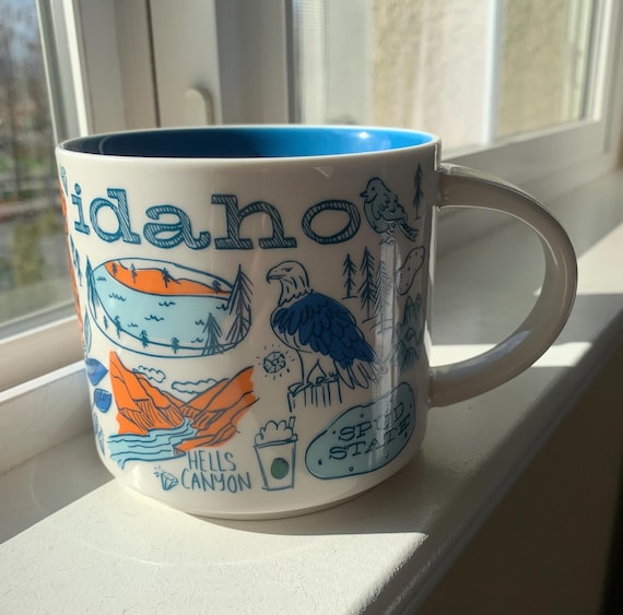 STARBUCKS Retired "been There Series" Across the Globe Collection IDAHO Mug  14 Oz. - Preowned - Etsy