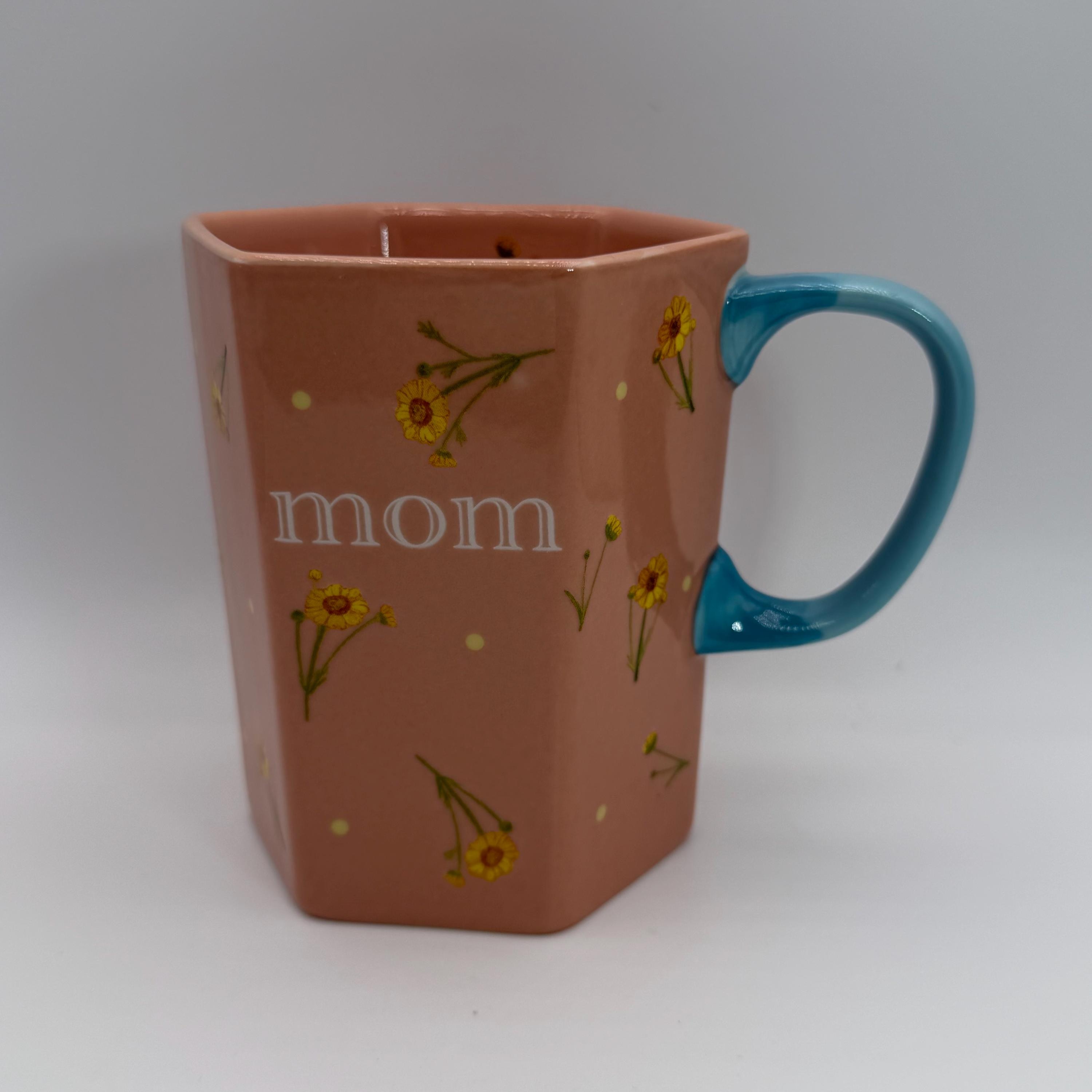 ANTHROPOLOGIE Pia Mom Color Peach Mug 10 Oz. - Preowned - Etsy