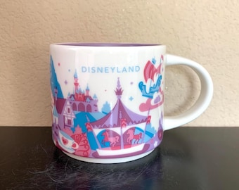 Starbucks Disney Parks Disneyland 60th Diamond Celebration Mug 16 Oz. 2015  - Etsy