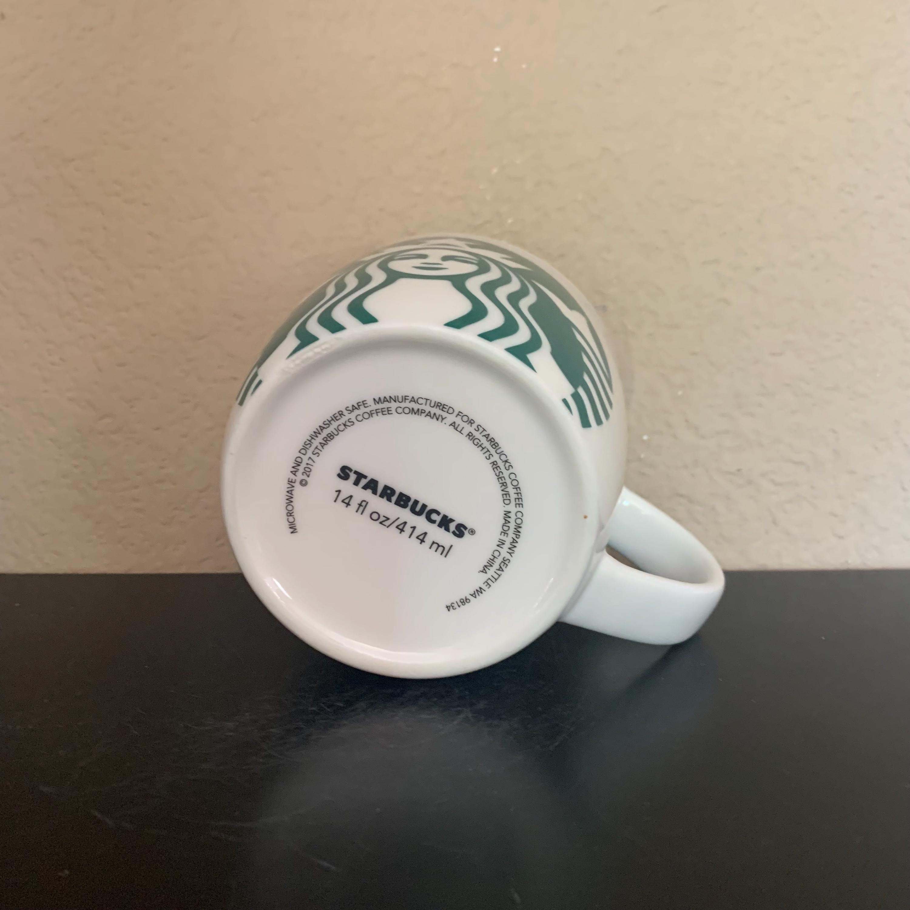 スターバックス バリスタ マーメイドロゴ ホワイトカラー コーヒーマグ