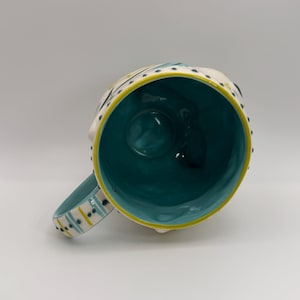 ANTHROPOLOGIE Rabbit His Easter 3D Mug 14 oz. - Preowned image 5