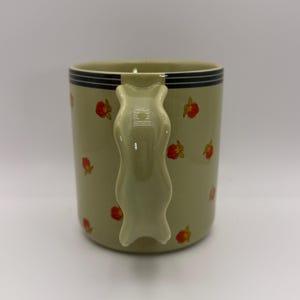 ANTHROPOLOGIE Georgie Green Mug 14 oz. - Preowned image 2