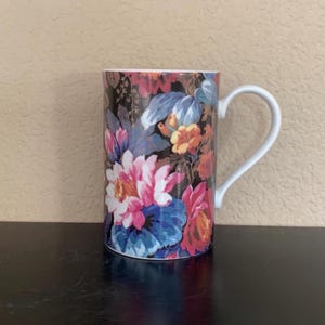 DUNOON Kew Adapted From 19th Century Design Coffee Mug / Tea Cup Made in England - Preowned