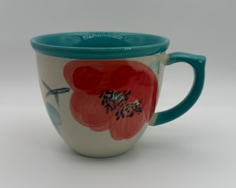 Tazza PIONEER WOMAN con design floreale, 473 ml - Usata