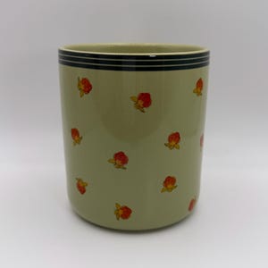 ANTHROPOLOGIE Georgie Green Mug 14 oz. - Preowned image 4
