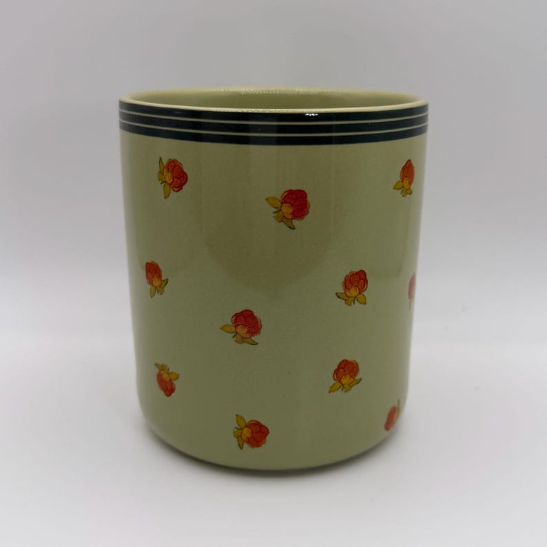 ANTHROPOLOGIE Georgie Green Mug 14 oz. - Preowned image 4