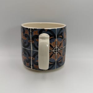 ANTHROPOLOGIE Mezze Monogram Letter J Mug 12 oz. - Preowned image 2