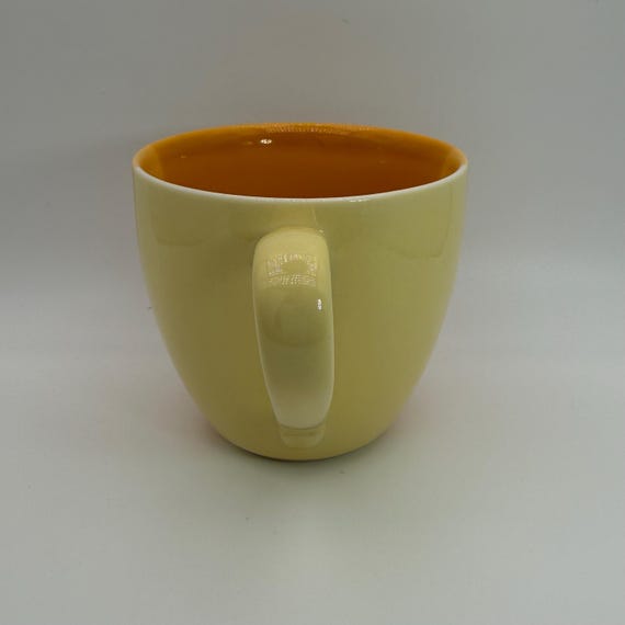 STARBUCKS Striped Three Shades of Yellow Mug 11 Oz. - Preowned - Etsy