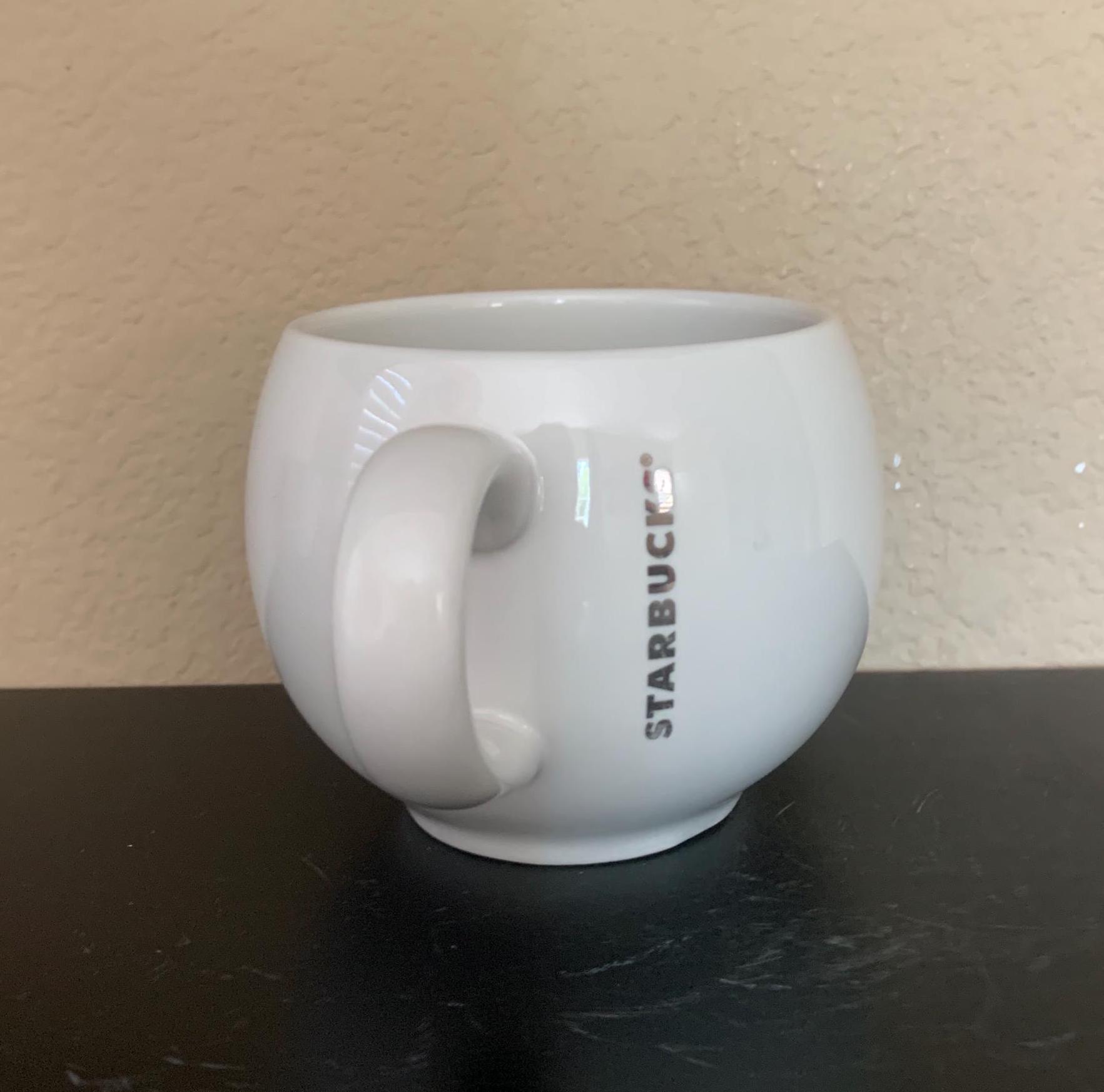 STARBUCKS White With Silver Logo Coffee Mug / Tea Cup 14 Oz. - Preowned -  Etsy Israel