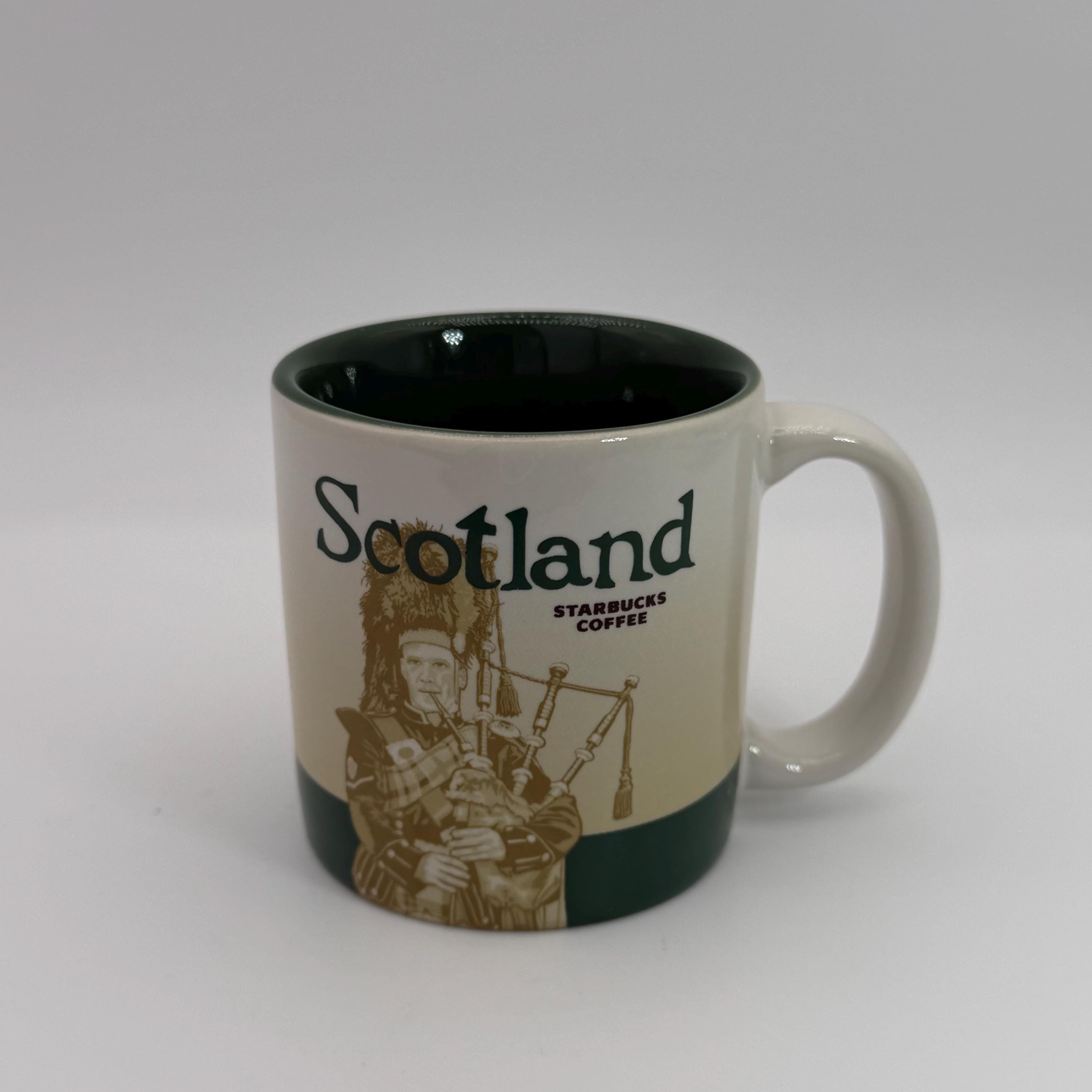 STARBUCKS MINIATURE Ornament SCOTLAND Collector Series Espresso