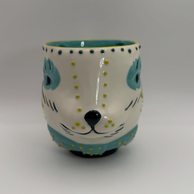 ANTHROPOLOGIE Rabbit His Easter 3D Mug 14 oz. - Preowned image 2