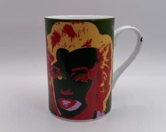 Rare Rosenthal Studio-line Andy Warhol, Grace Kelly Porcelain Mug