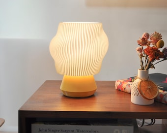 3D Print Lamp STL File, Wavy Lamp, Dollop (Digital Download)