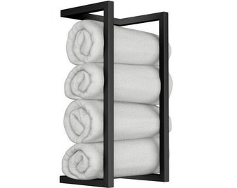Porte-serviettes mural porte-serviettes de plafond en métal cintre d'entrée accessoires de salle de bain