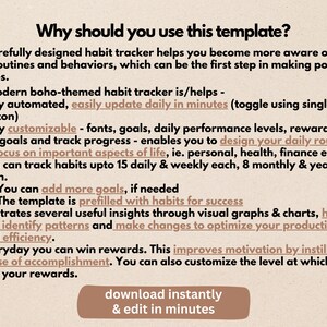 Excel Habit Tracker Spreadsheet Vision Board Kit Smart Goal Daily ...