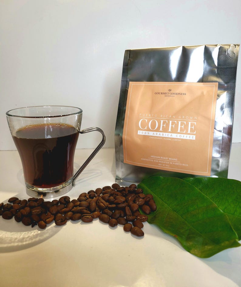 Puerto Rican Arabica Coffee: Artisanal Whole bean Medium Roast, Chocolatey Floral Notes bild 6